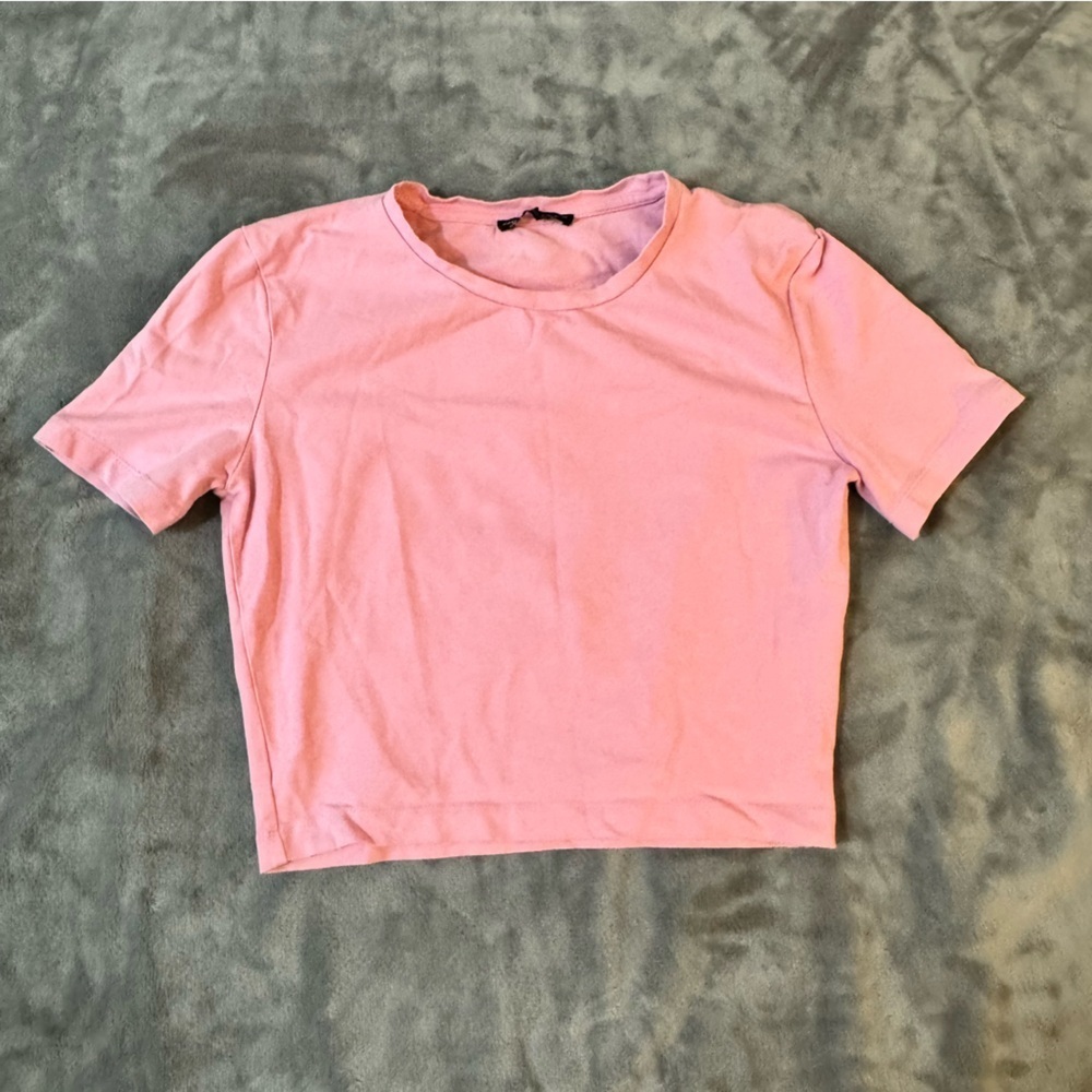 Zara Light Pink Short Sleeve Tee

#1257